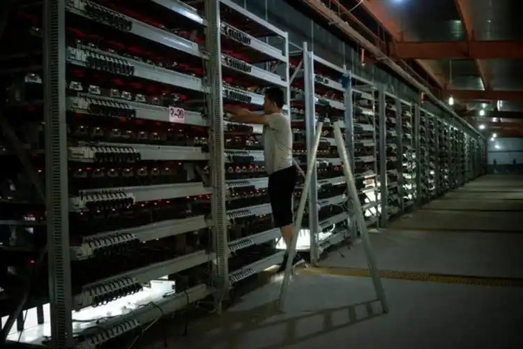 An expansive mining farm adapting to U.S. regulatory standards